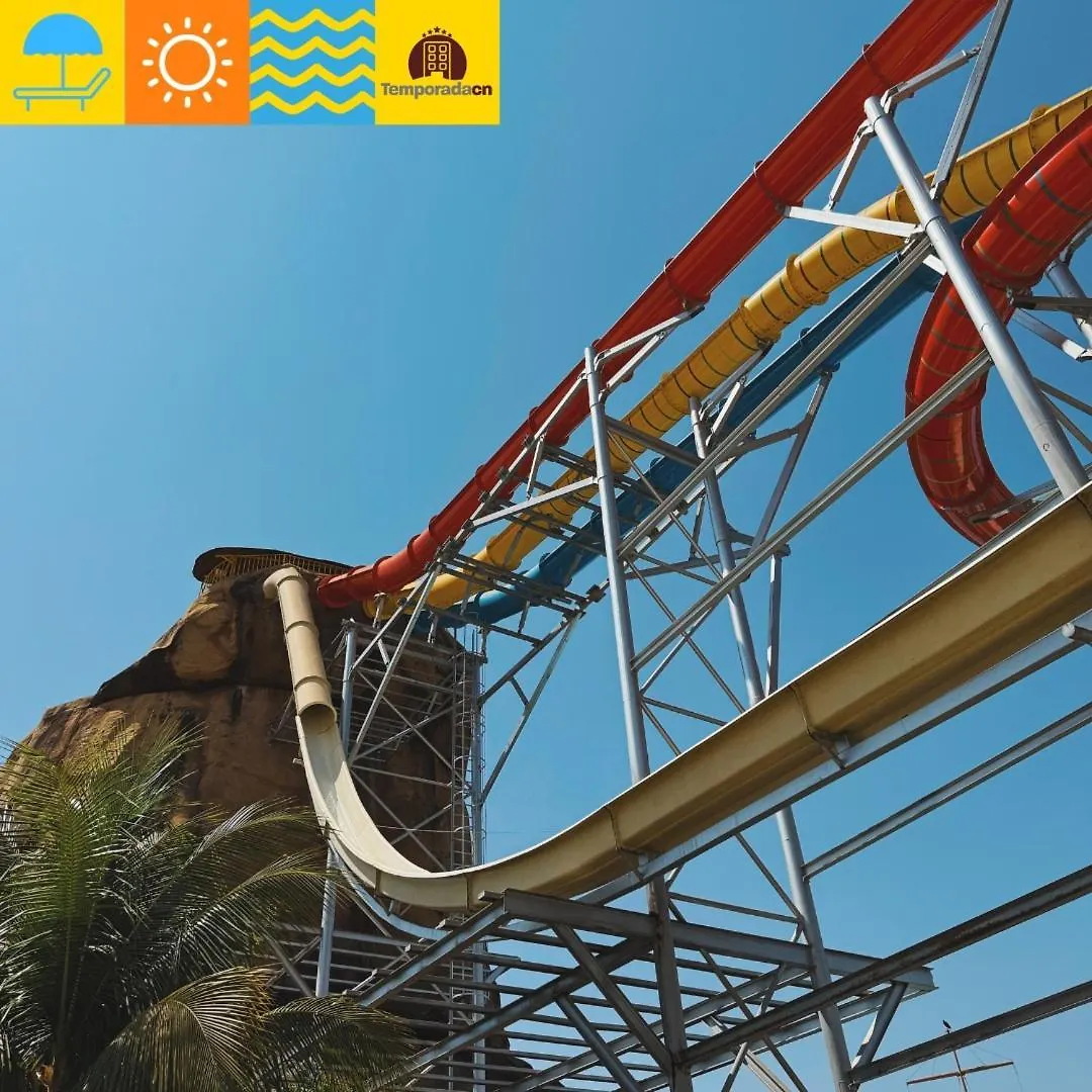 Piazza Diroma Com Acesso Ao Acqua Park - Temporda Cn L Aparthotel Caldas Novas Brazília
