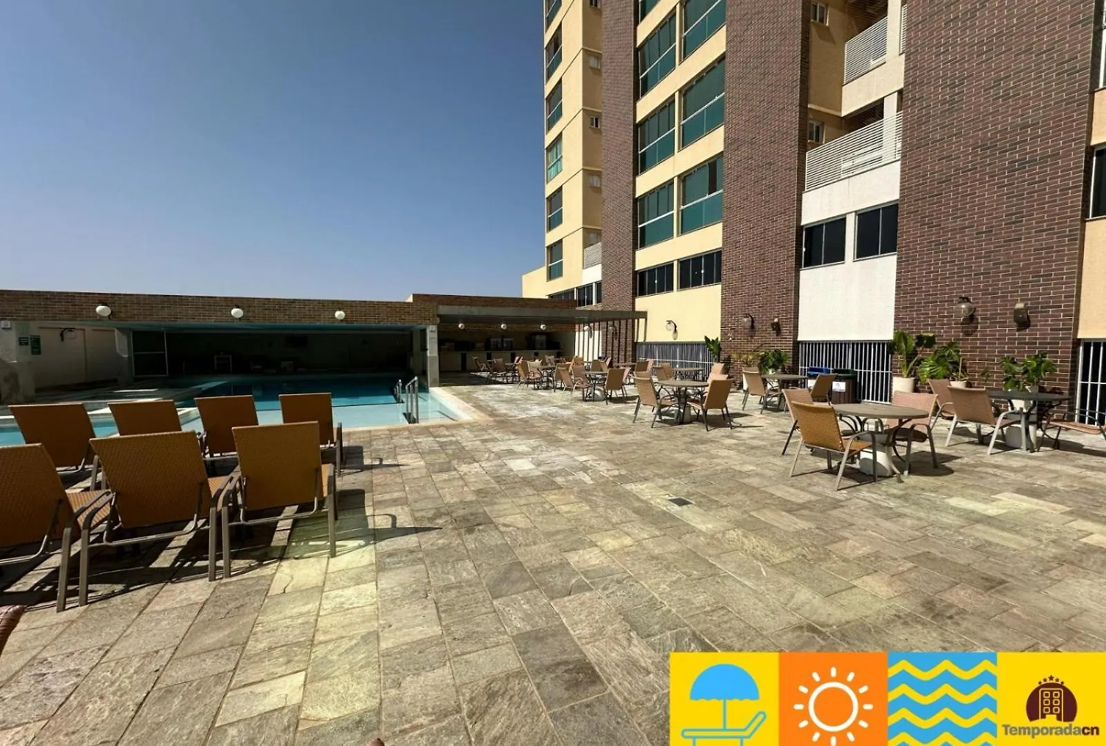 Piazza Diroma Com Acesso Ao Acqua Park - Temporda Cn L Aparthotel Caldas Novas Brazília