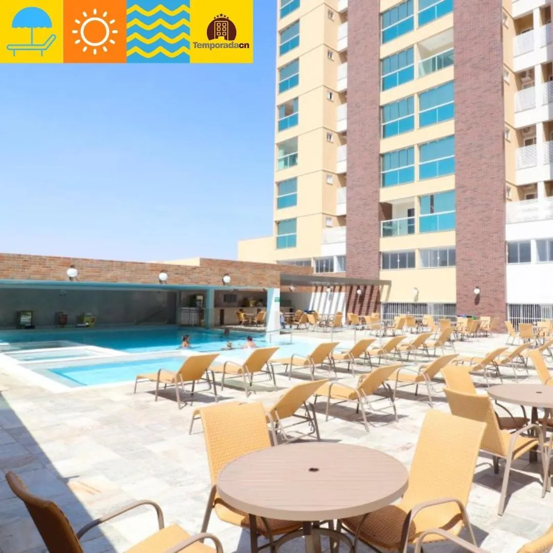 Piazza Diroma Com Acesso Ao Acqua Park - Temporda Cn L Aparthotel Caldas Novas